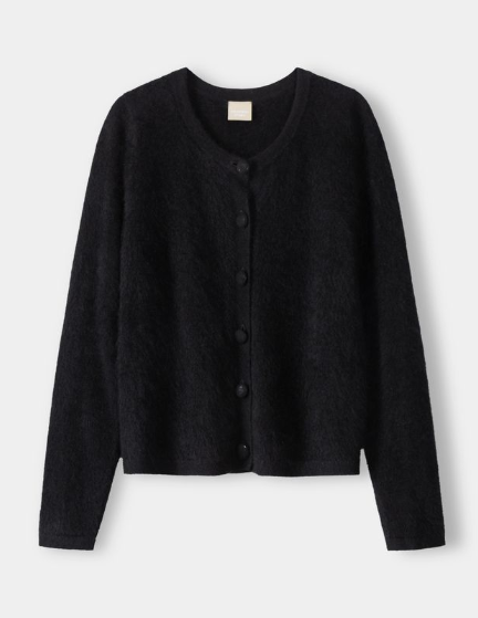 Pitkähihainen kashmirneuletakki, Black