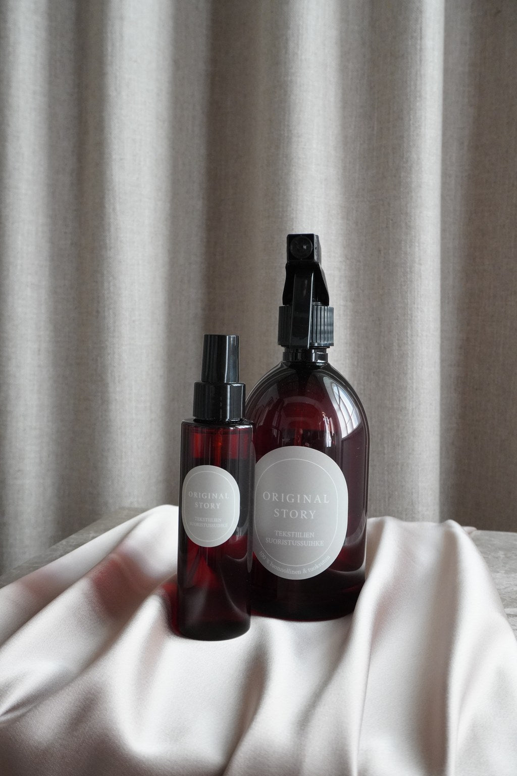 Tekstiilien suoristussuihke