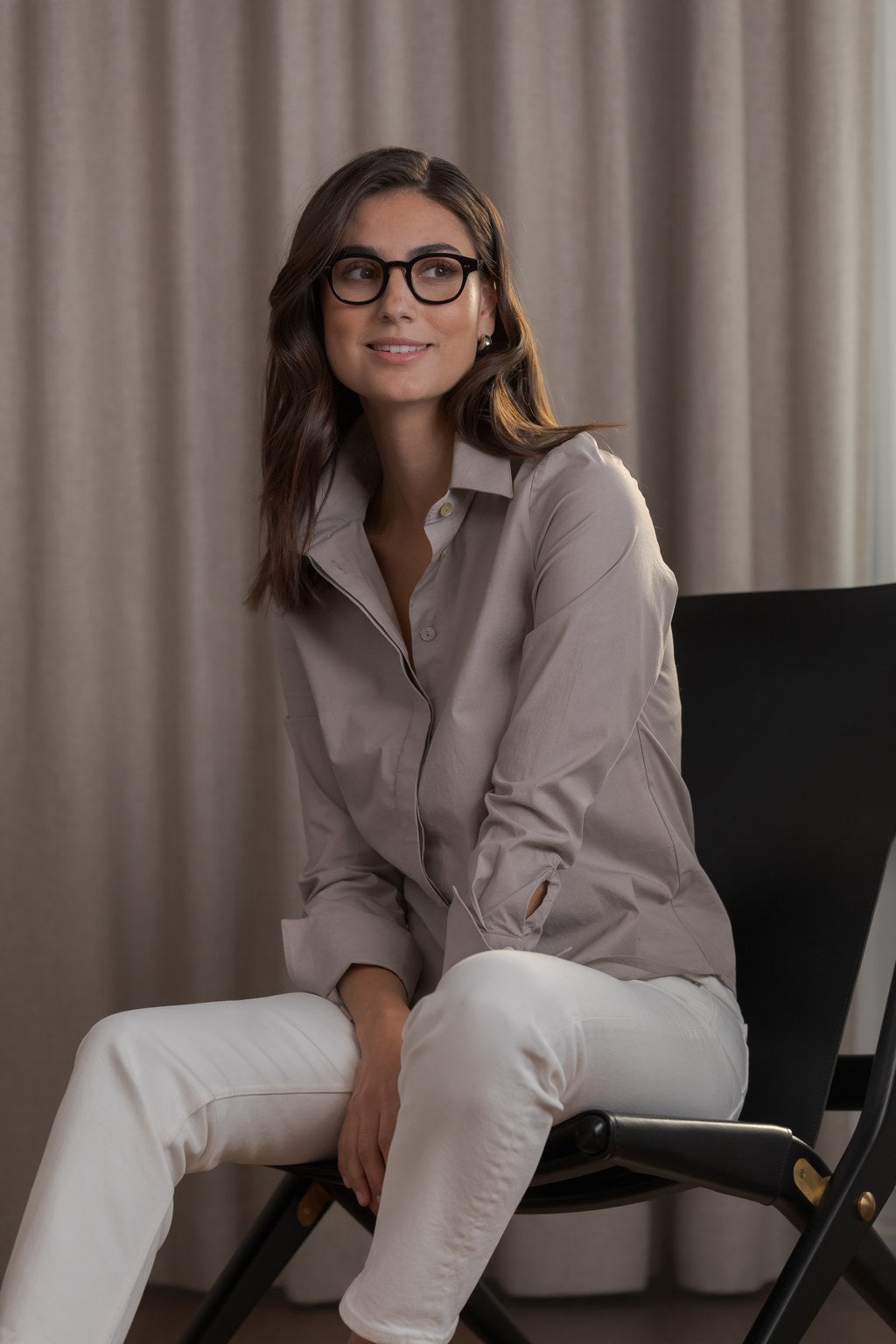 Puuvillakauluspaita, Greige