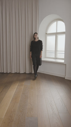 Original Storyn musta alpakkasekoiteneule